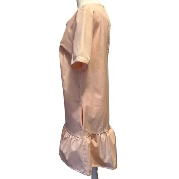 NASTY GAL• Poplin ruffled dress - Picture 4 of 7